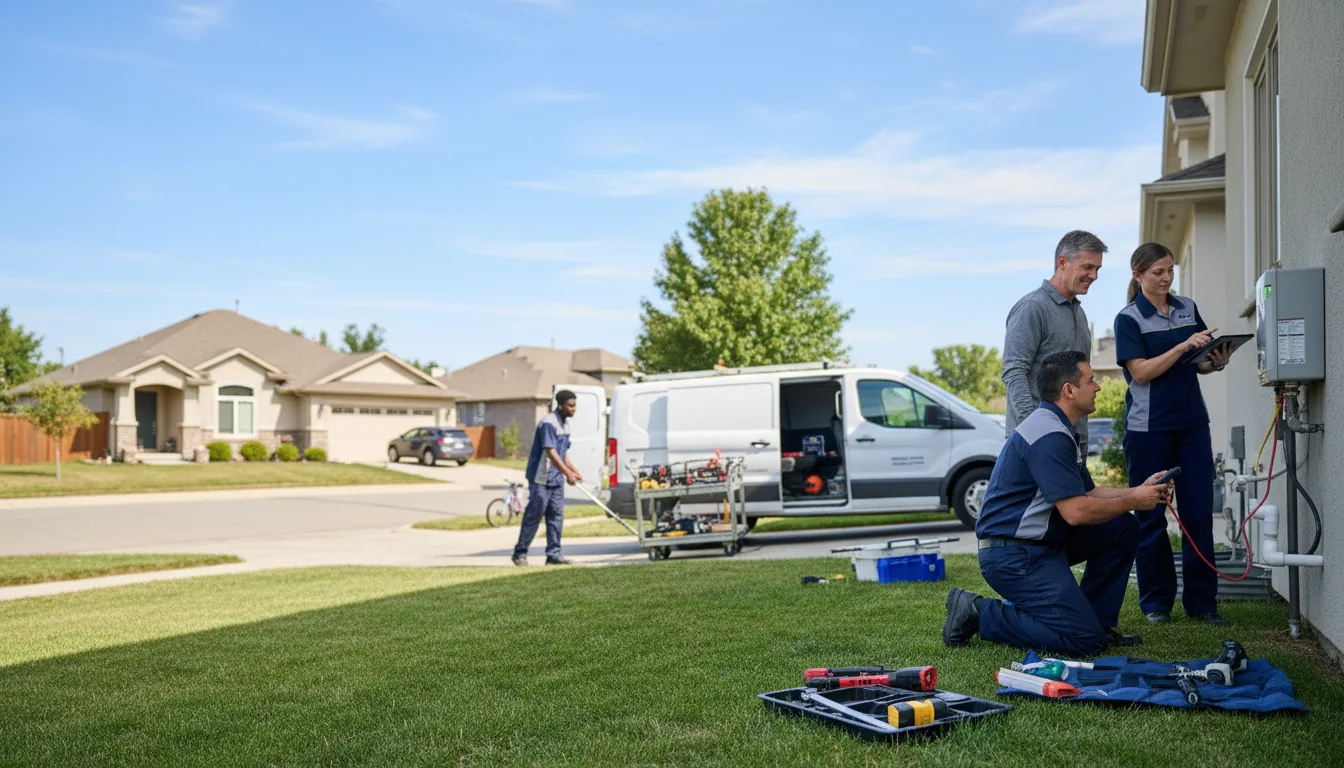 Tankless water heater service in Monroeville, AL